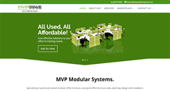 Desktop Screenshot of mvpmodularsystems.com